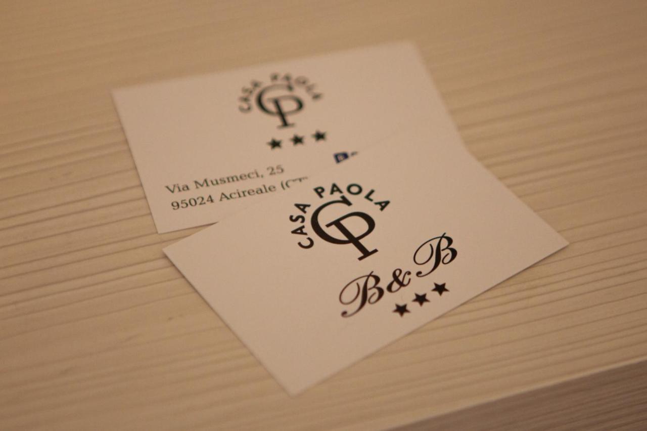 Casapaola B&B Rooms Acireale Extérieur photo